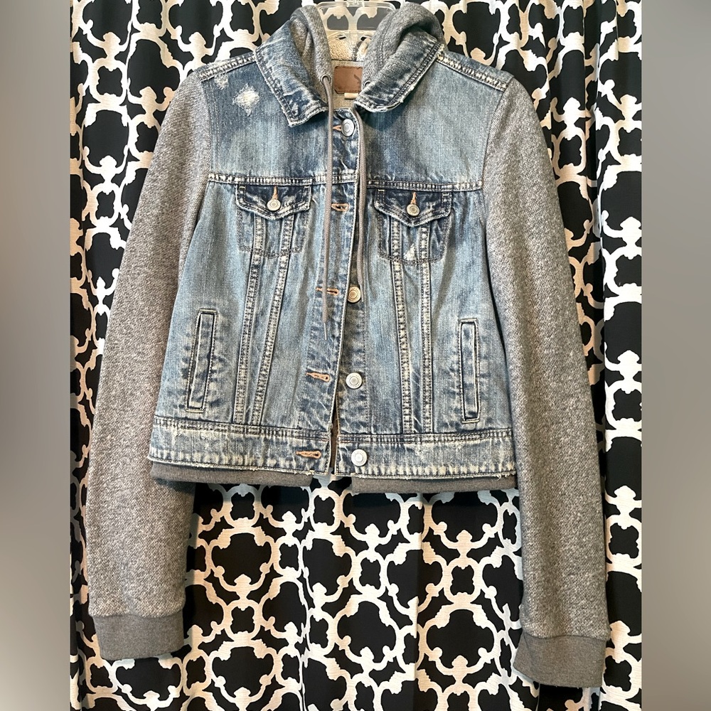 Aeropostale jean jacket/sweater